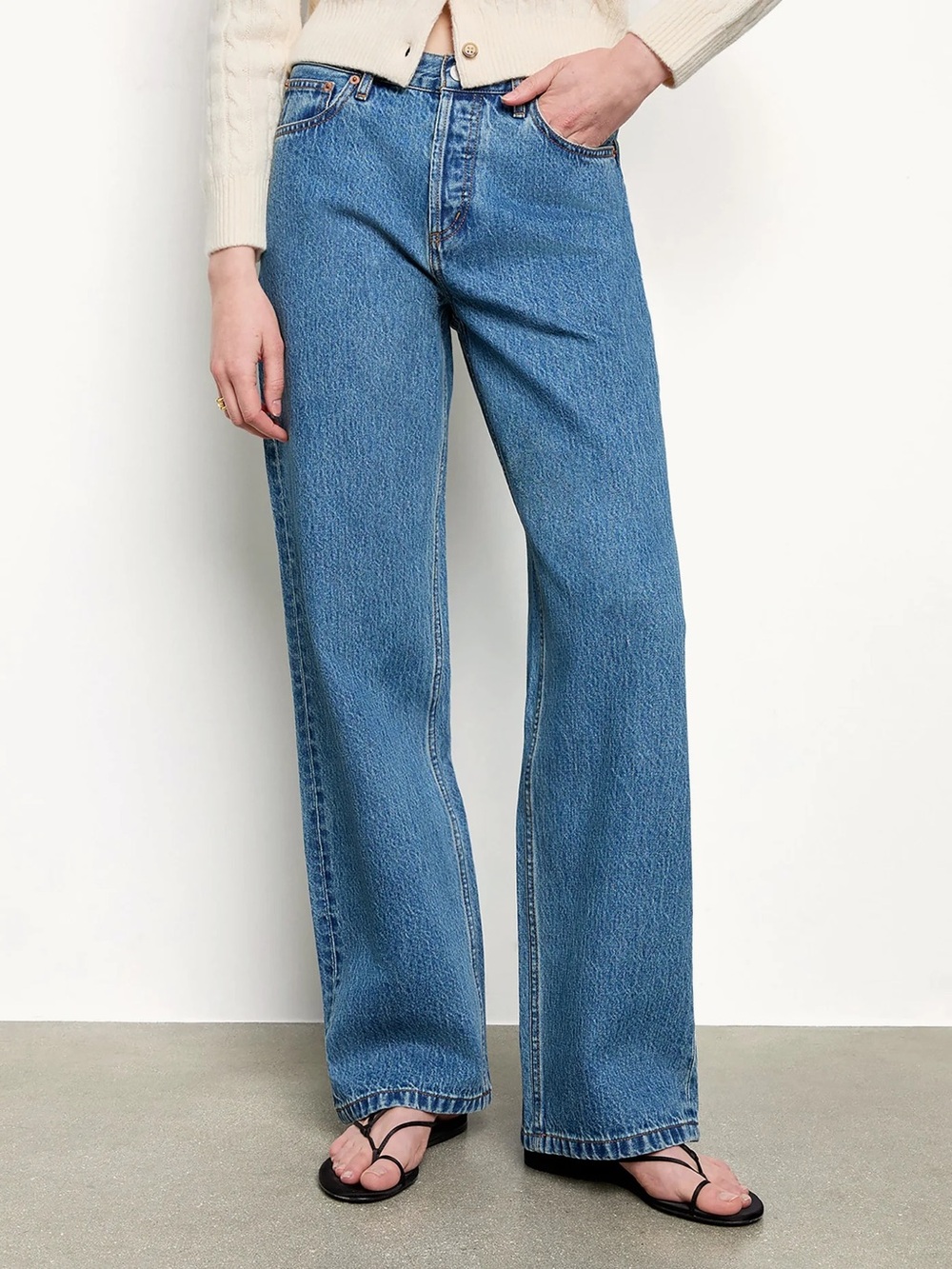 Still Here 28 Everyday Jeans in Classic Blue